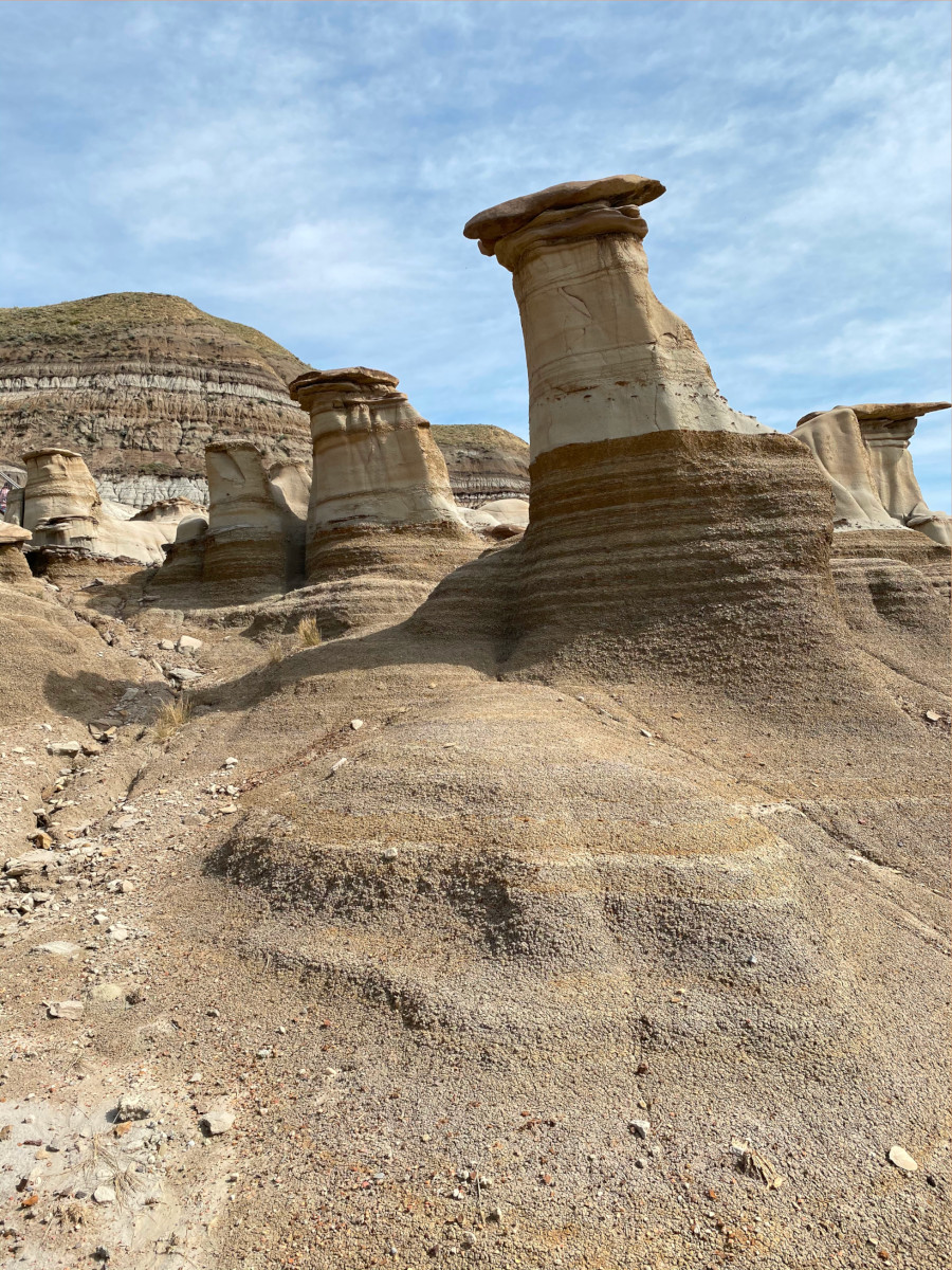 Hoodoos in Drumheller