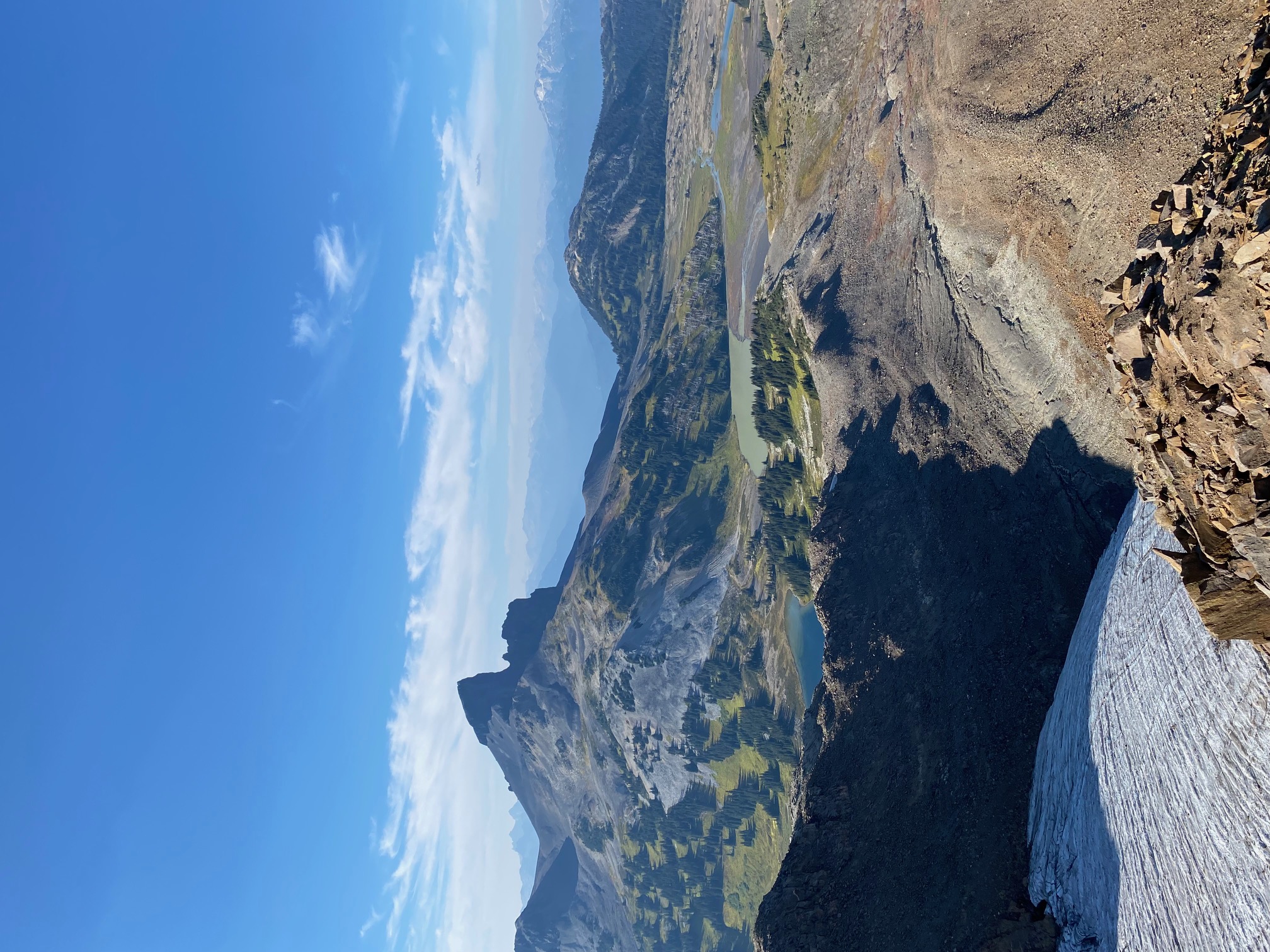 View on the way up to Panorama Ridge